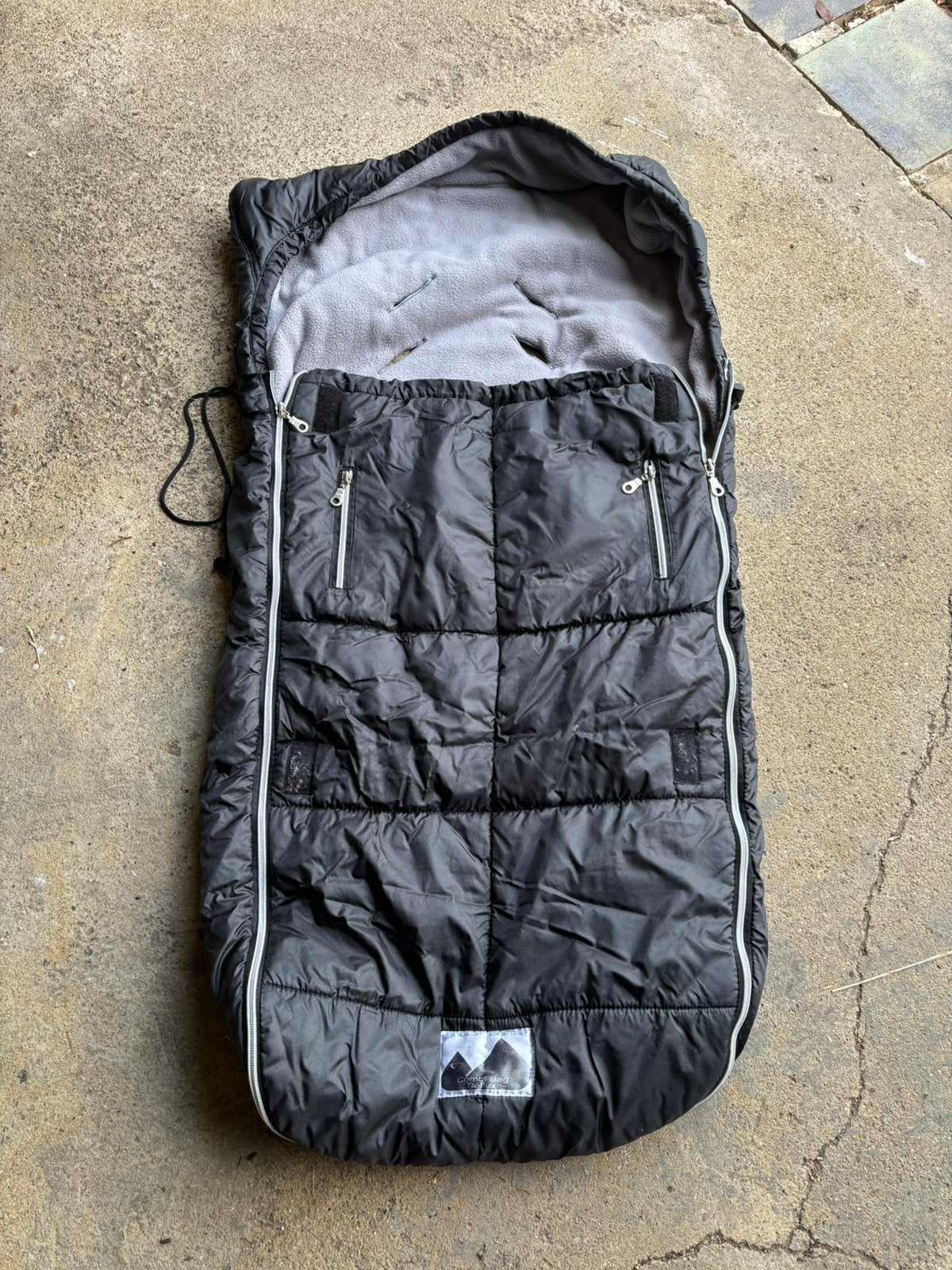 zwarte Jollein Comfortbag voetenzak, Kinderen en Baby's, Ophalen, Gebruikt, Voetenzak
