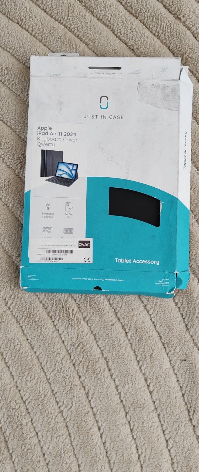 IPad air 11 2024 cover met keyboard, Ophalen of Verzenden