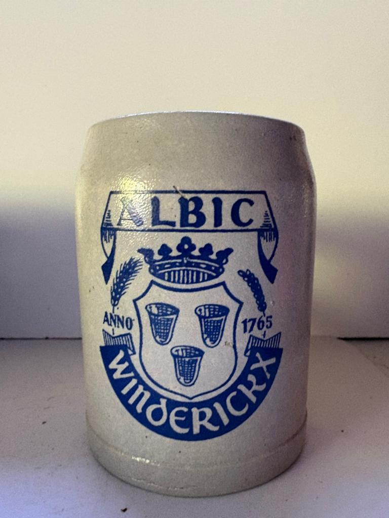 Winderickx Albic bierpul 0,5L, Ophalen of Verzenden, Zo goed als nieuw