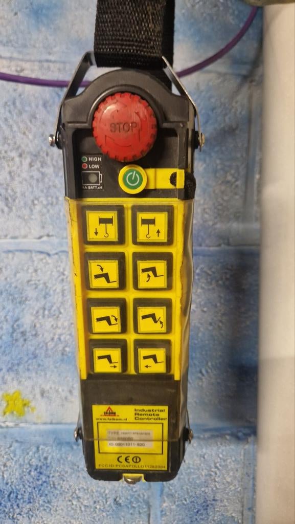 Télécommande grue Industrial Remote contrôler FALKOM, Bricolage & Construction, Enlèvement ou Envoi
