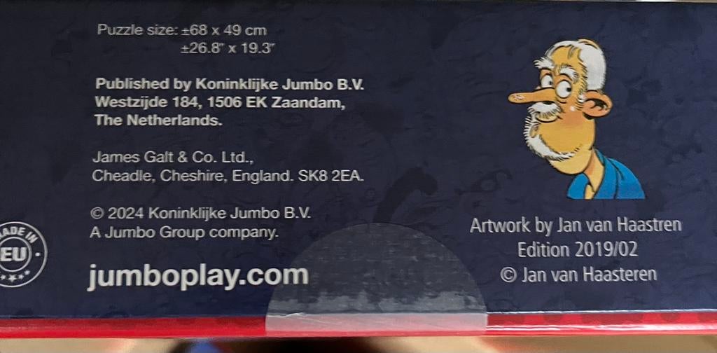 NIEUWE Jan van Haasteren legpuzzels 1000 st, Verzenden, 500 t/m 1500 stukjes, Nieuw, Legpuzzel
