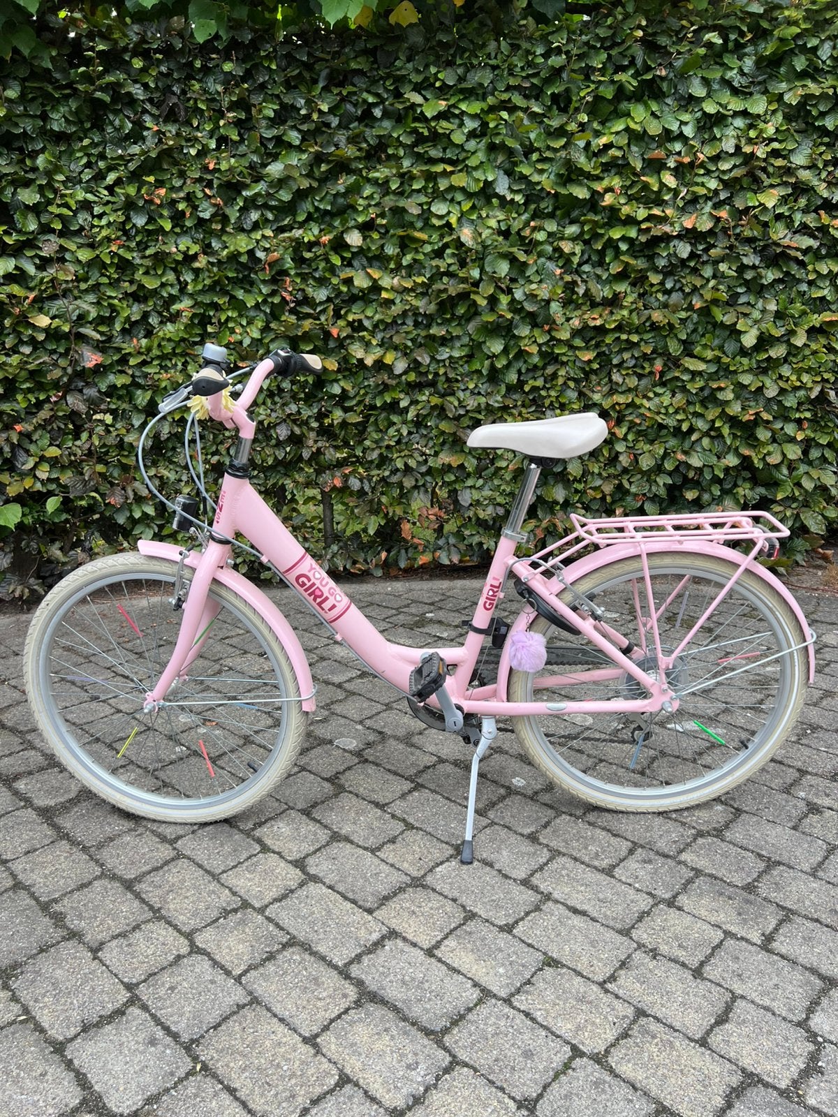 Vélo pour filles 8-12 ans, Vitesses, Comme neuf, Enlèvement, Frein sur jante