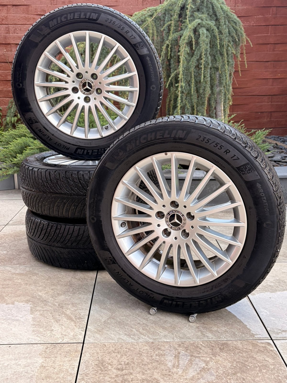 Original 17" Mercedes-Benz Classe V Vito EQV Jantes et pneus, Pneus et Jantes, Pneus hiver, Véhicule utilitaire, 17 pouces