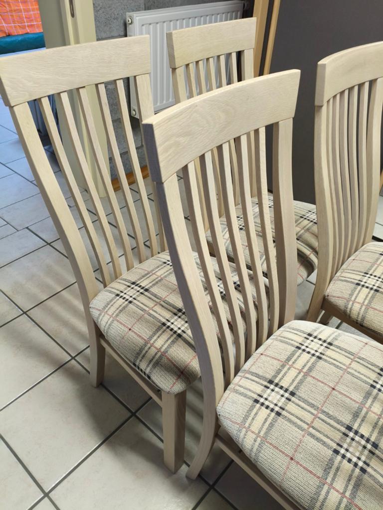 eetkamerstoelen van massief eikenhout, Antiek en Kunst, Ophalen