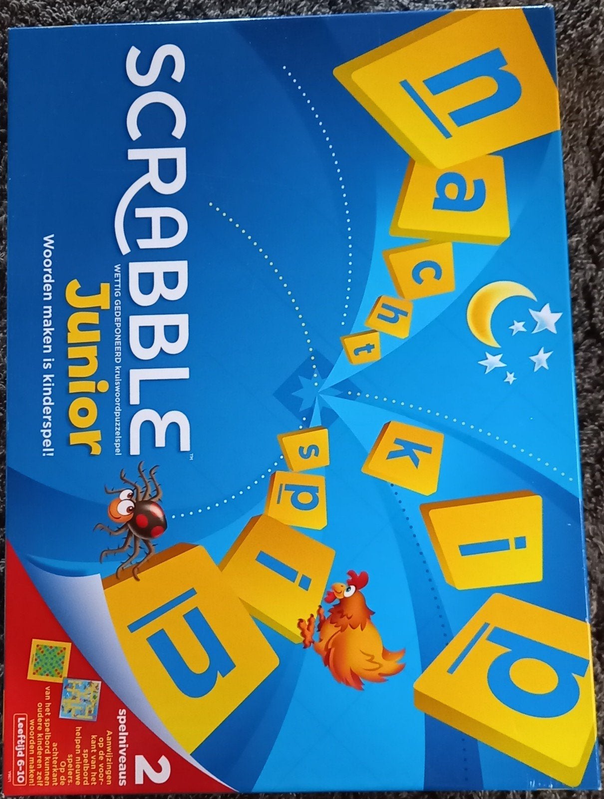Scrabble Junior., Enlèvement