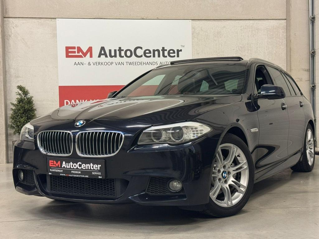 BMW 520 DAs M pack Automaat-Pano-Leder-Camera-Luchtvering-.., Auto's, BMW, Bedrijf, Te koop, 5 Reeks, Achteruitrijcamera, Diesel