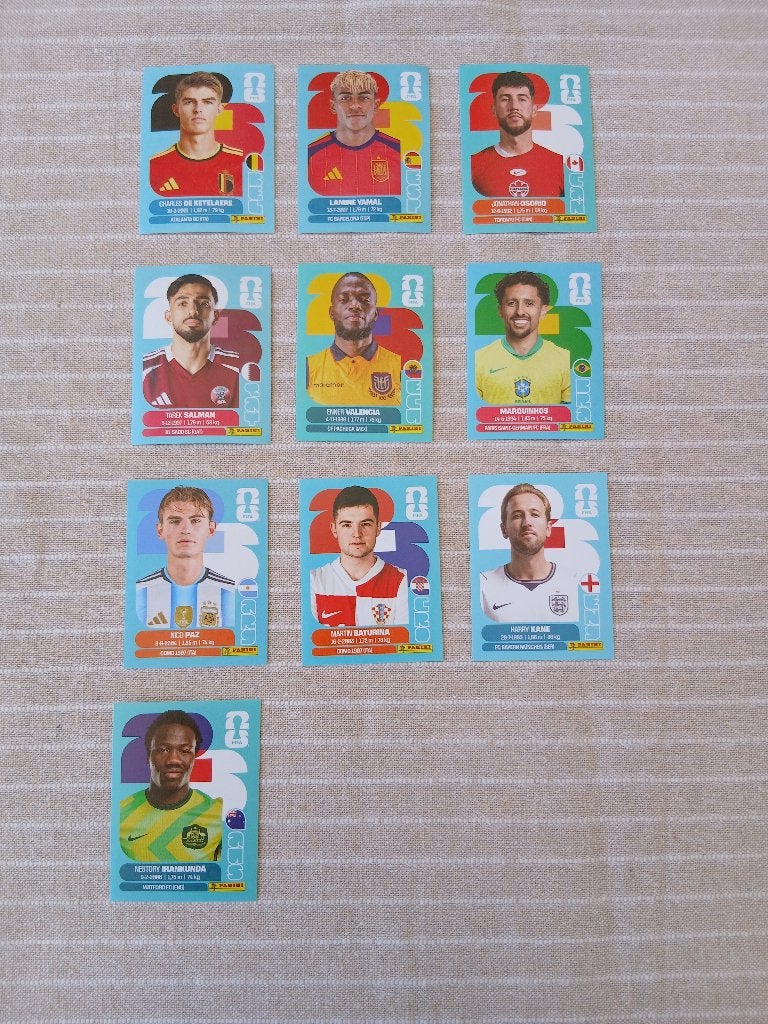 autocollants Panini, Enlèvement, Neuf, Plusieurs autocollants