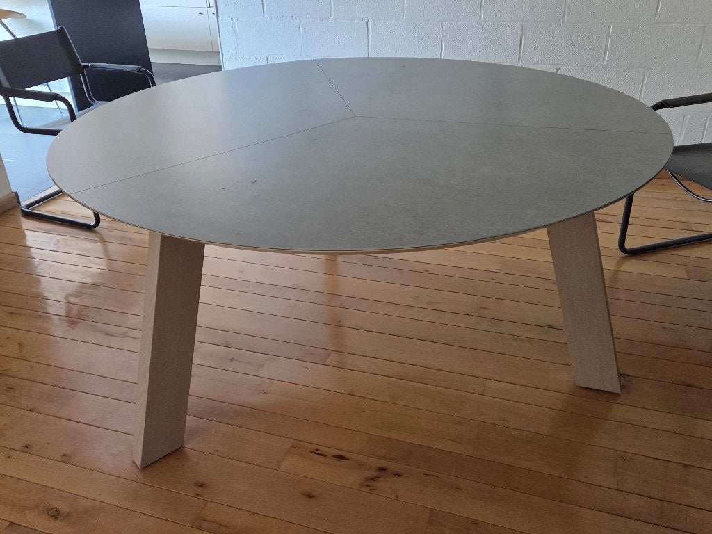 Design eetkamer tafel, Cinq personnes ou plus, Design, Rond, 150 à 200 cm