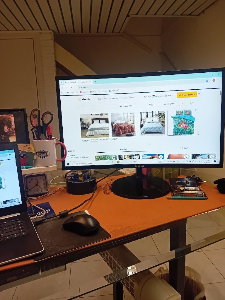 ÉCRAN PC SAMSUNG GRAND, Comme neuf, 60 Hz ou moins, Enlèvement, Samsung