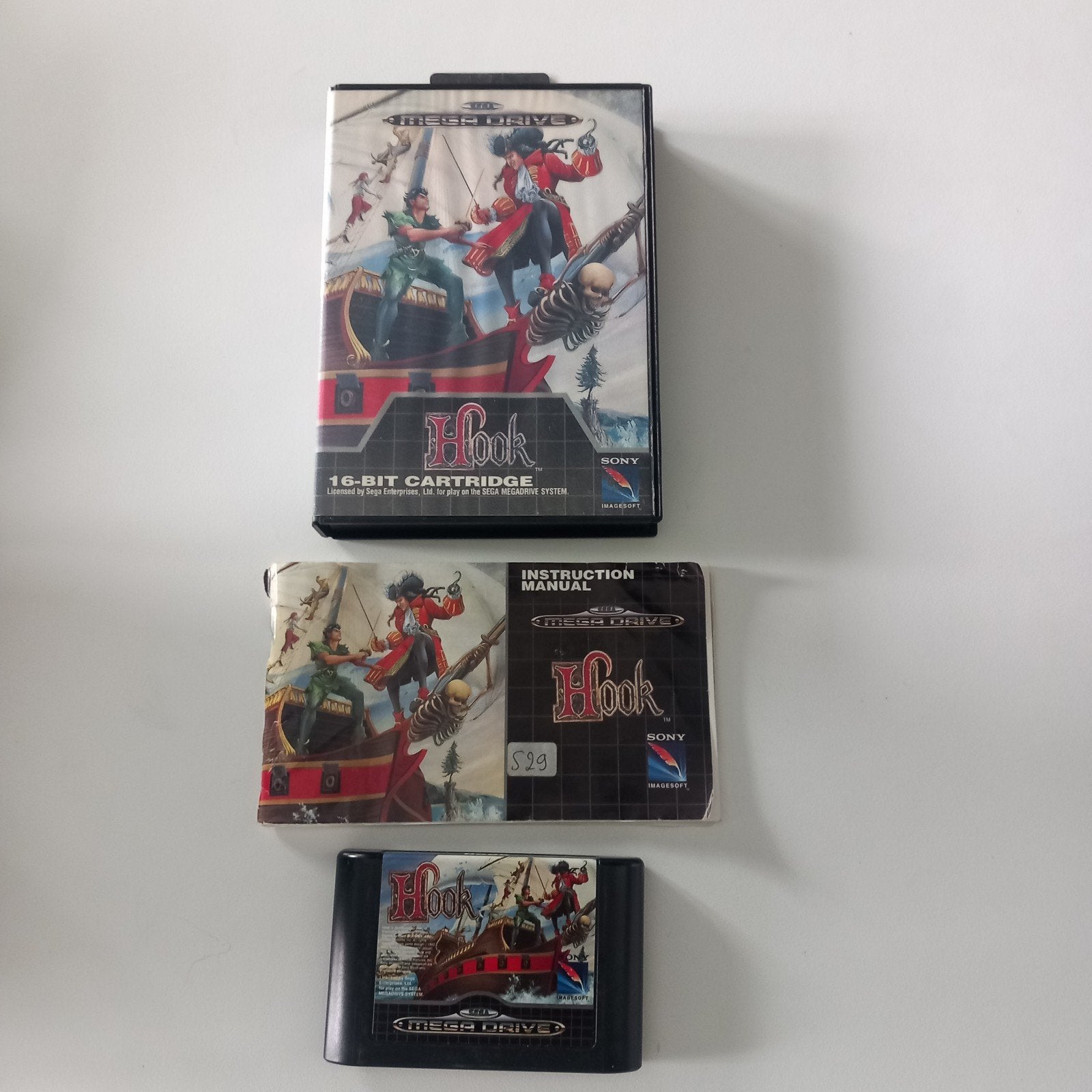 Hook Sega Mega Drive pal, Ophalen of Verzenden, Mega Drive
