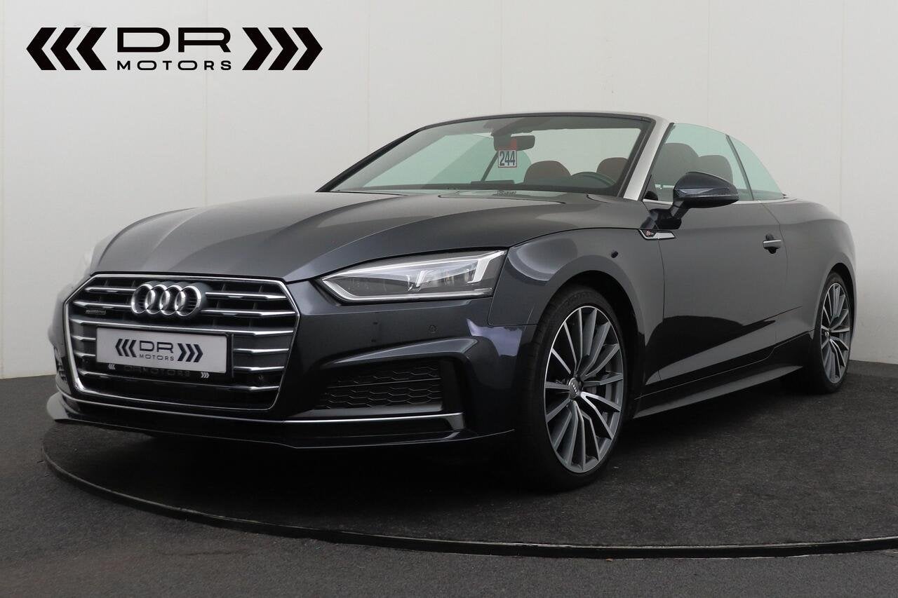 Audi A5 2.0 TSI CABRIO - S-line - LEDER - NAVI - QUATTRO, Auto's, 4 zetels, https://public.car-pass.be/vhr/d705224e-9b9b-4155-99fa-dfa781b0d964