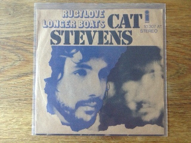 single cat stevens, CD & DVD, Vinyles Singles, Enlèvement ou Envoi, 7 inch, Housse de protection extérieure, Rock et Metal