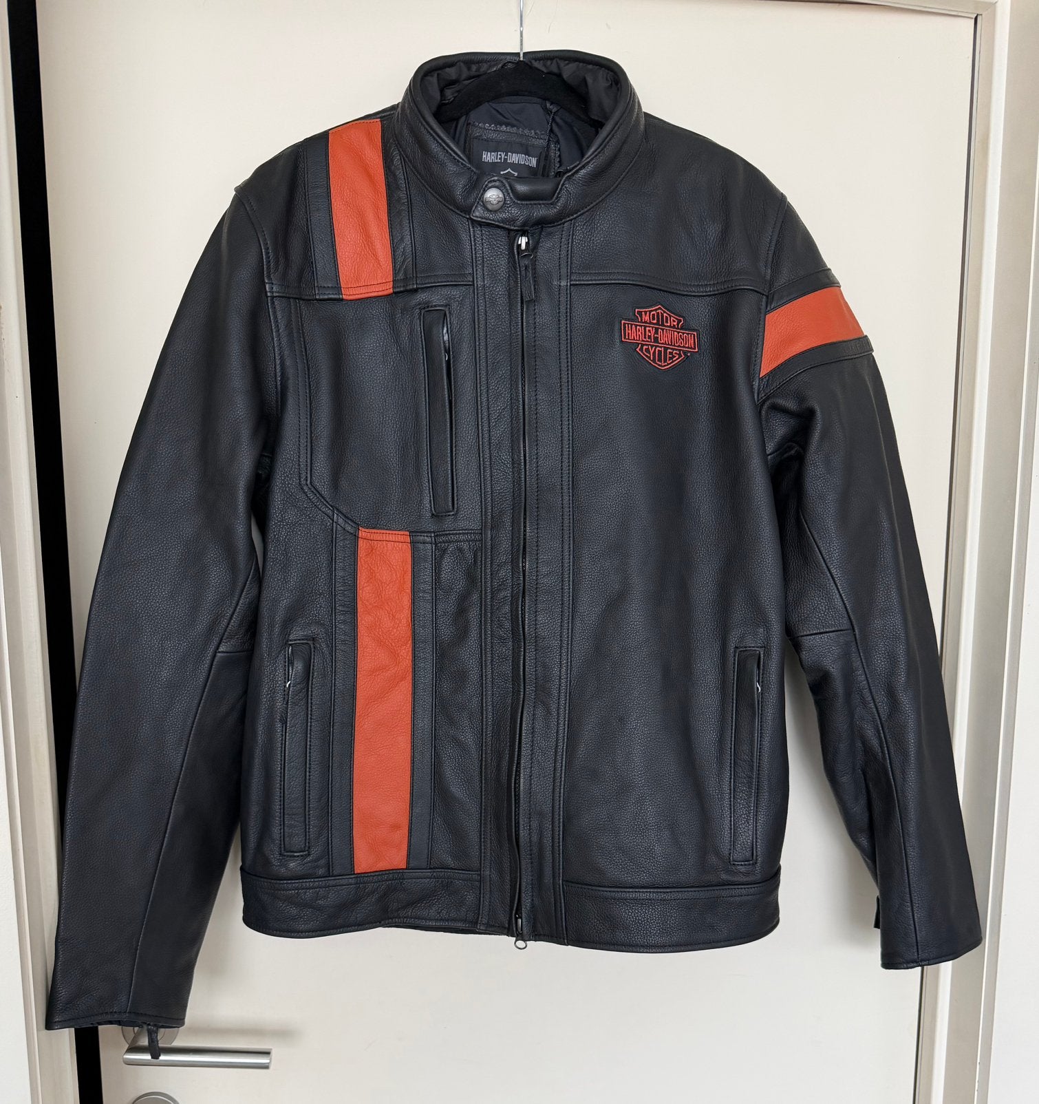 Volledig nieuw originele Harley-Davidson moto jas XL, Motoren, Ophalen, Jas | leer