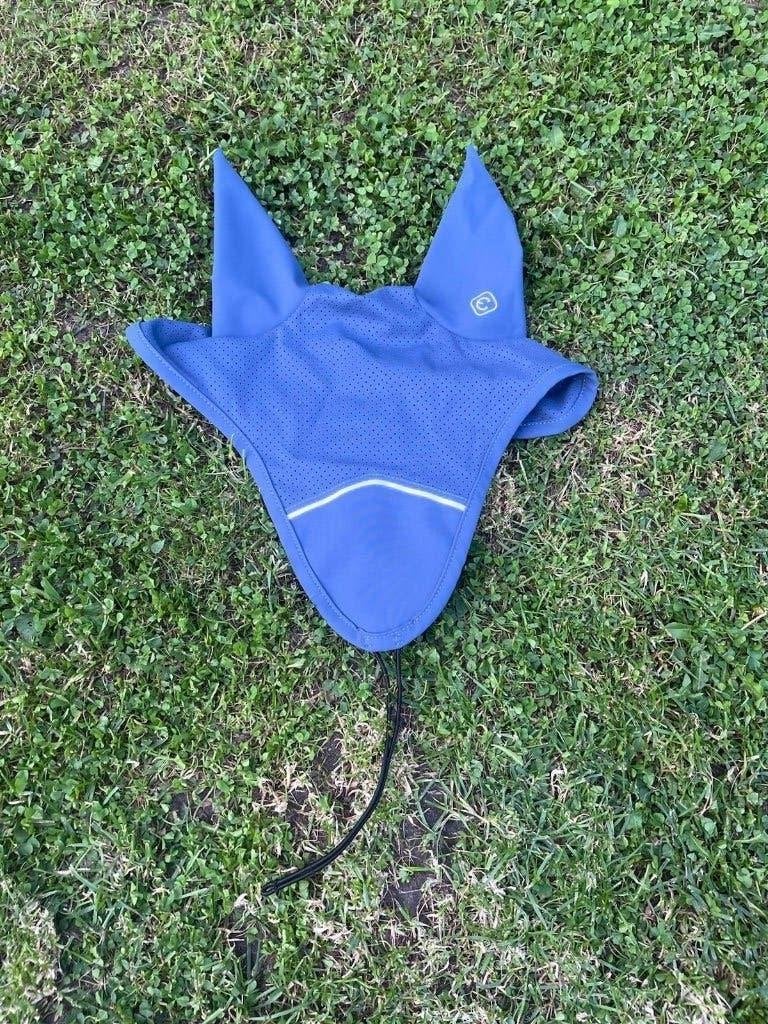 Blauw oornetje Mashang | maat pony, Dieren en Toebehoren, Ophalen, Oornetje, Pony, Zo goed als nieuw