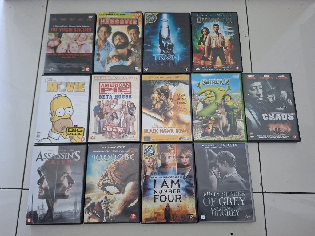 Dvd 13: verschillende, Cd's en Dvd's, Ophalen of Verzenden, Zo goed als nieuw
