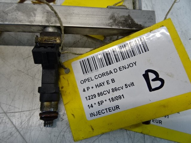 INJECTOR BRANDSTOF Opel Corsa D (0280158181), Auto-onderdelen, Gebruikt, Opel, Opel Automobile GmbH, Kontakt-opel@opel.com