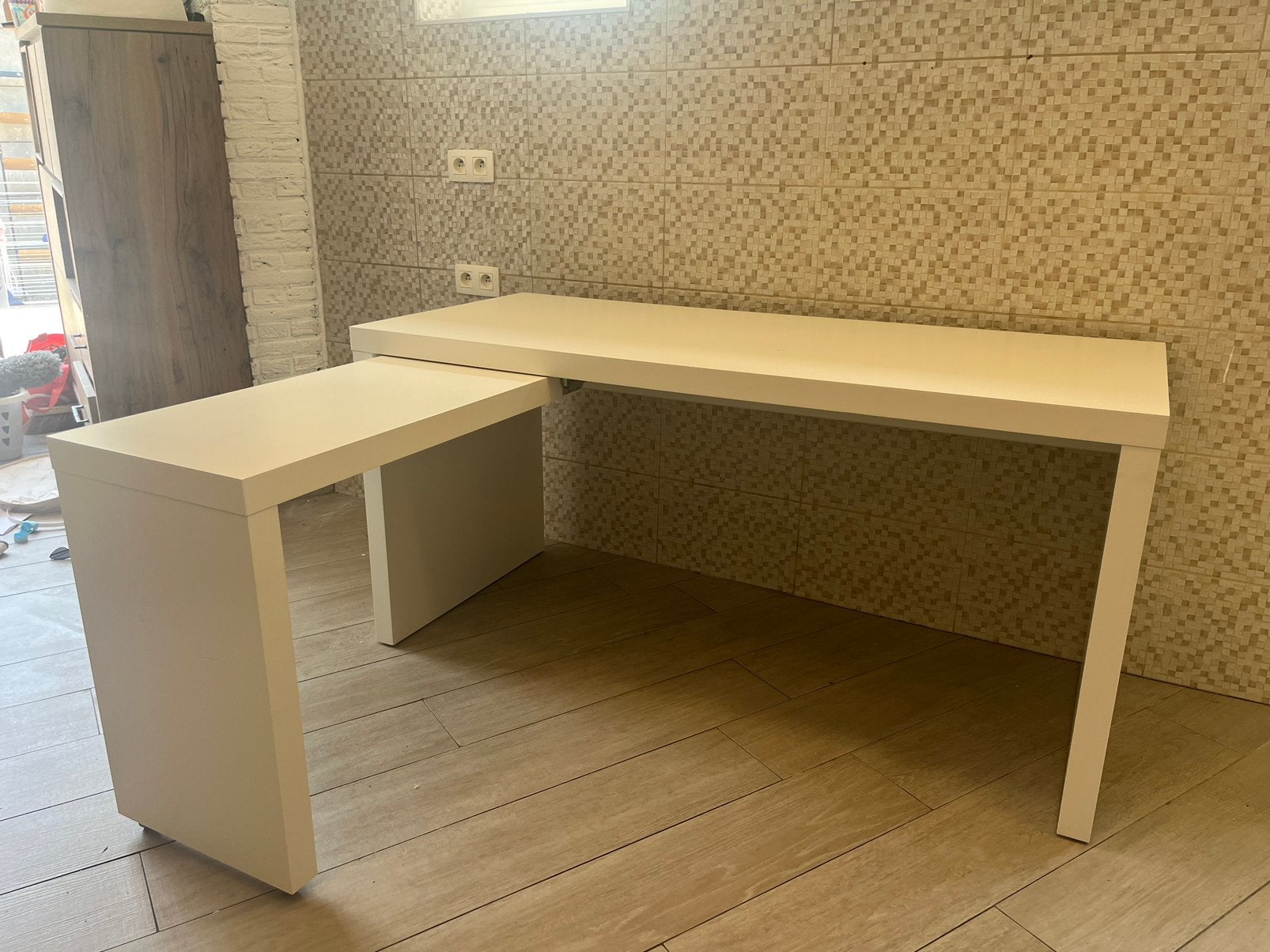 IKEA MALM bureau | uitschuifbaar werkblad– 151 cm | NIEUW, Ophalen, IKEA