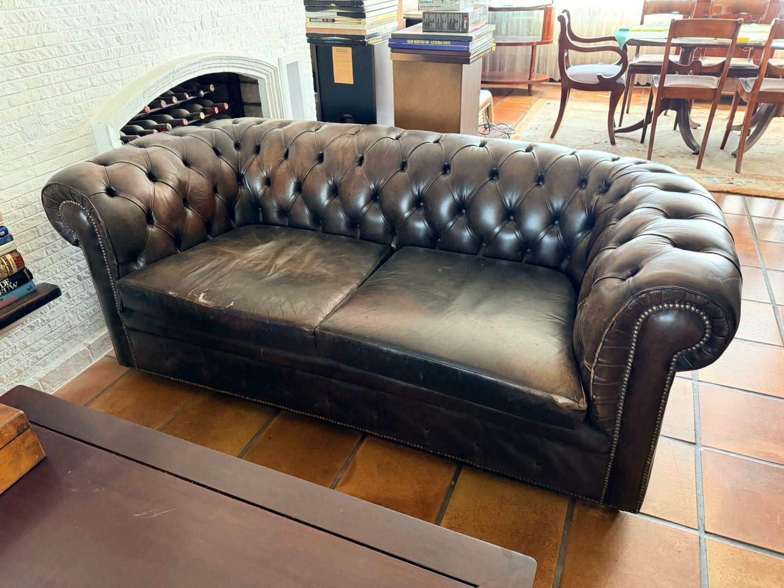 Chesterfield zetels, Ophalen, Zo goed als nieuw, X, X