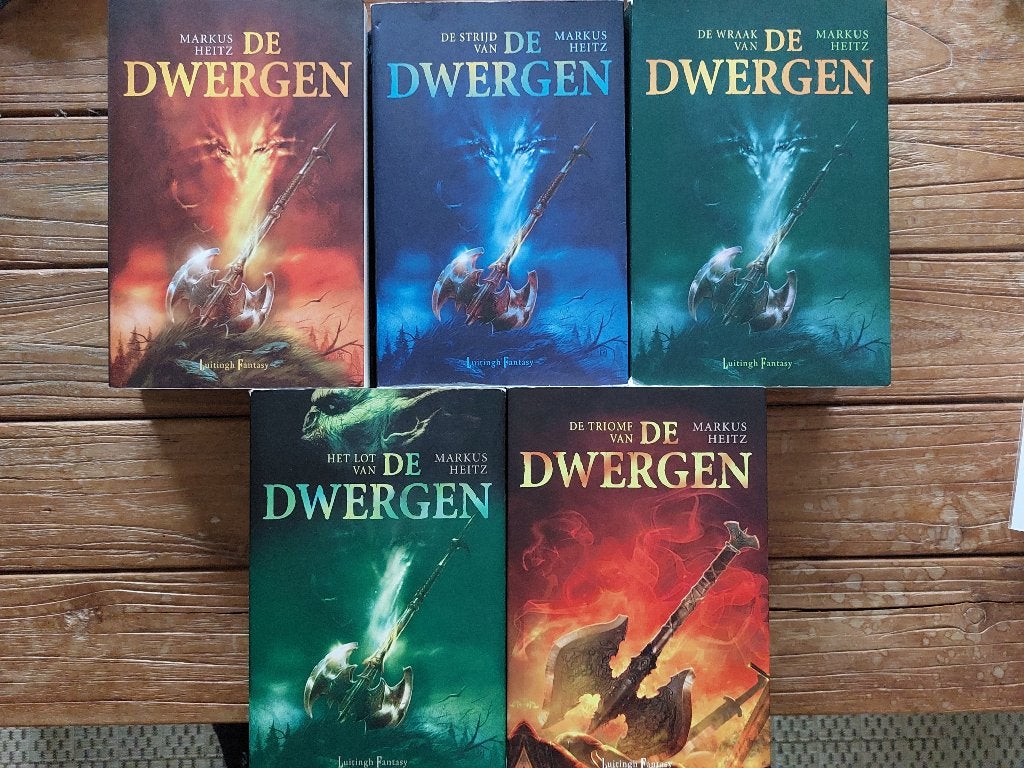 Heitz (De Dwergen, Donkere & Nieuwe Tijd), Martin (GOT), Boeken, Ophalen, Gelezen