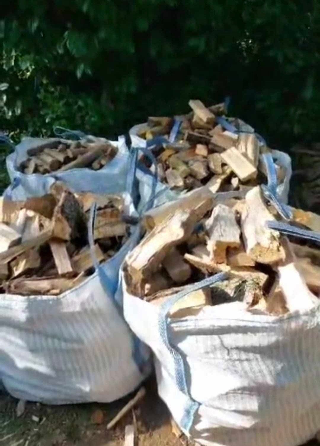 bigbags 1m³ den brandhout. 70 euro/zak, Tuin en Terras, Ophalen