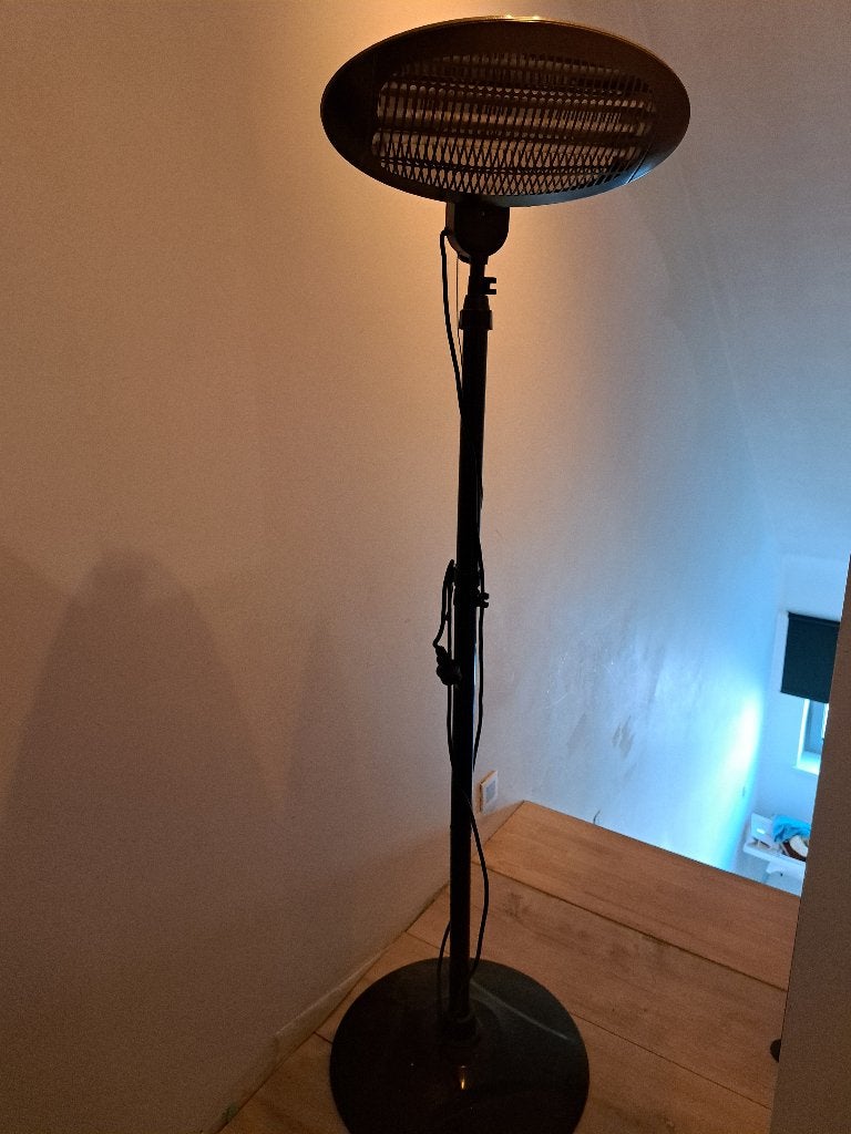 Terraswarmer, Tuin en Terras, Terrasverwarmers, Ophalen, Zo goed als nieuw, Elektrisch, Vloer