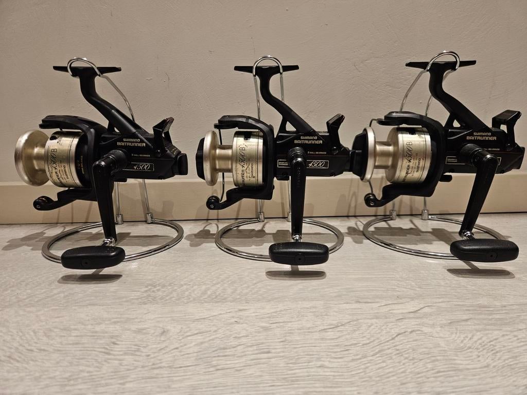 3 Shimano 4500B, Sports nautiques & Bateaux, Pêche à la ligne | Carpes, Enlèvement ou Envoi