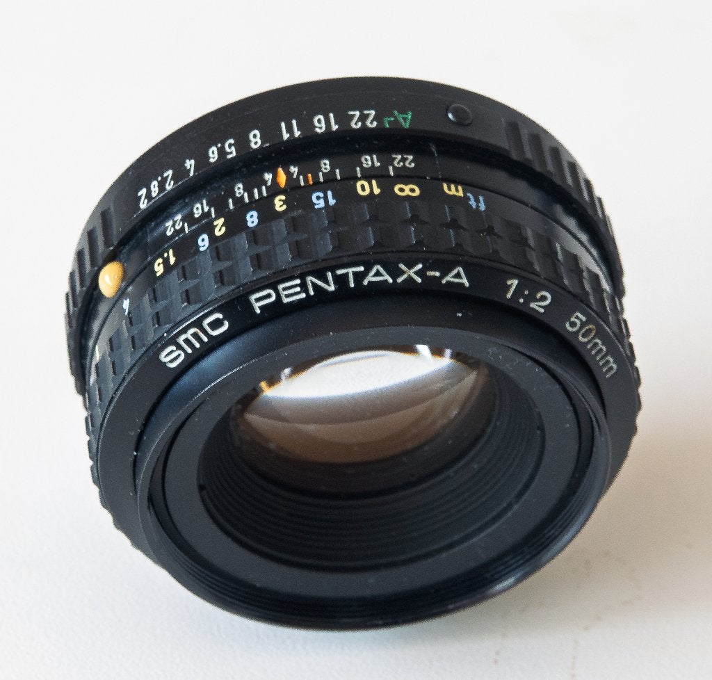 PENTAX Objectief, Gebruikt, Pentax K-mount, 50 mm, Handmatige focus