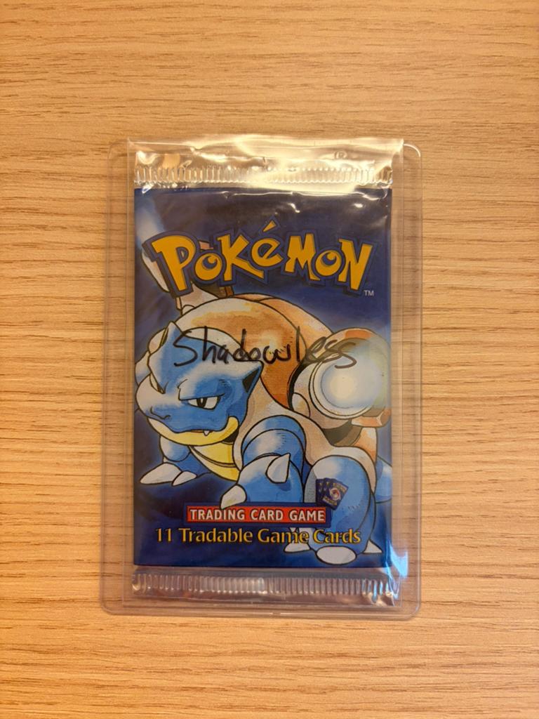 Pokemon base set Shadowless pack, Enlèvement, Comme neuf