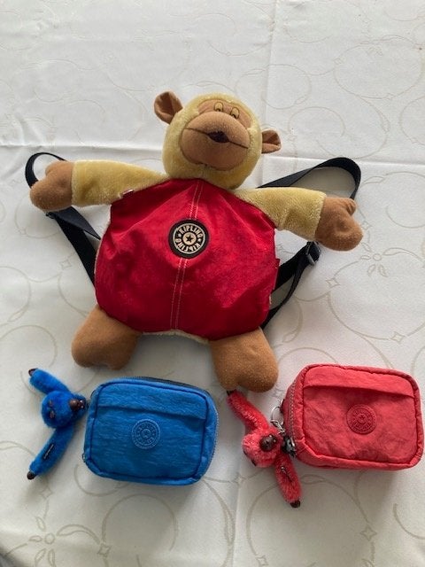 sac à dos Kipling + sacs pratiques, Kipling, Enlèvement ou Envoi, 30 à 45 cm, Utilisé