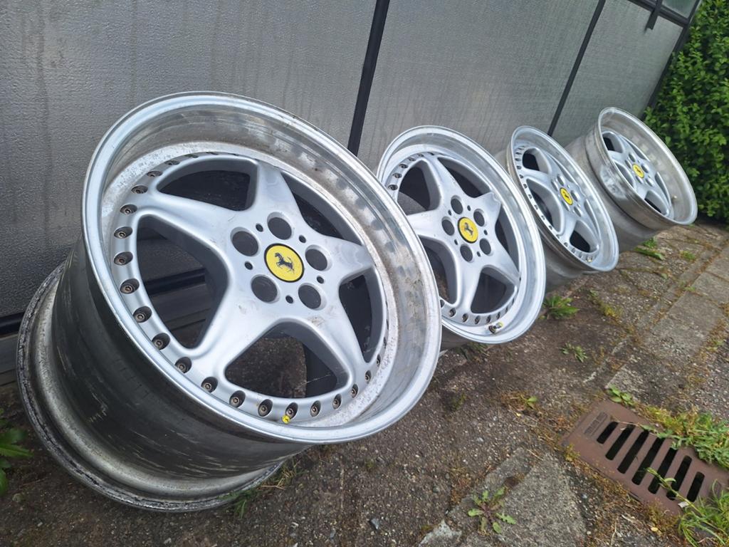 17" Originele Folger Cup 4 velgen 5x108 Ferrari Volvo Ford, Autos : Pièces & Accessoires, Pneus & Jantes, Enlèvement ou Envoi