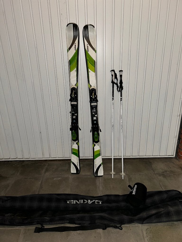 Skilatten Elan Amphibio carbon, 160 tot 180 cm, Zo goed als nieuw, Carve, Ophalen