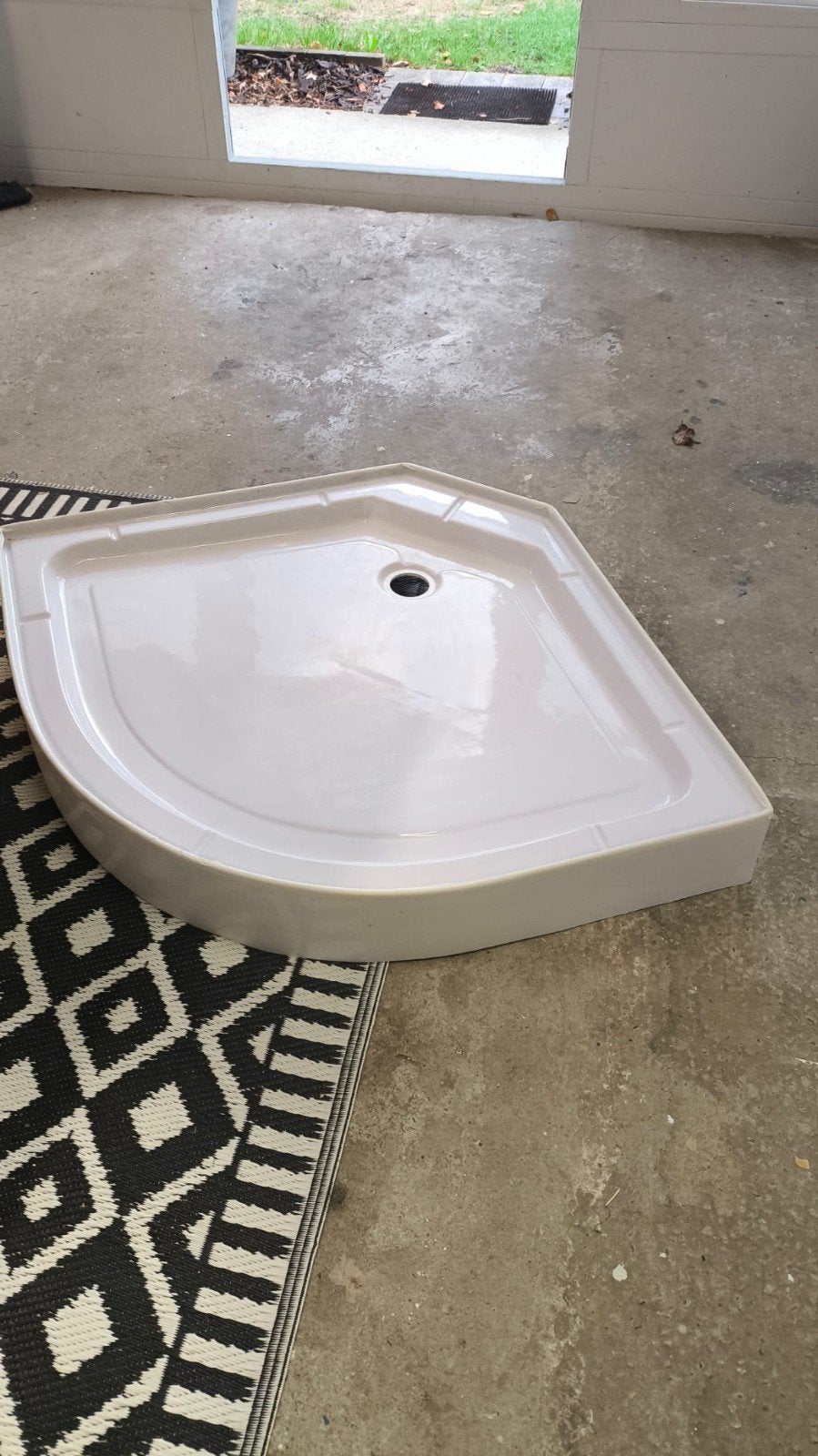 Douchebak 85 x 85, Ophalen, Nieuw