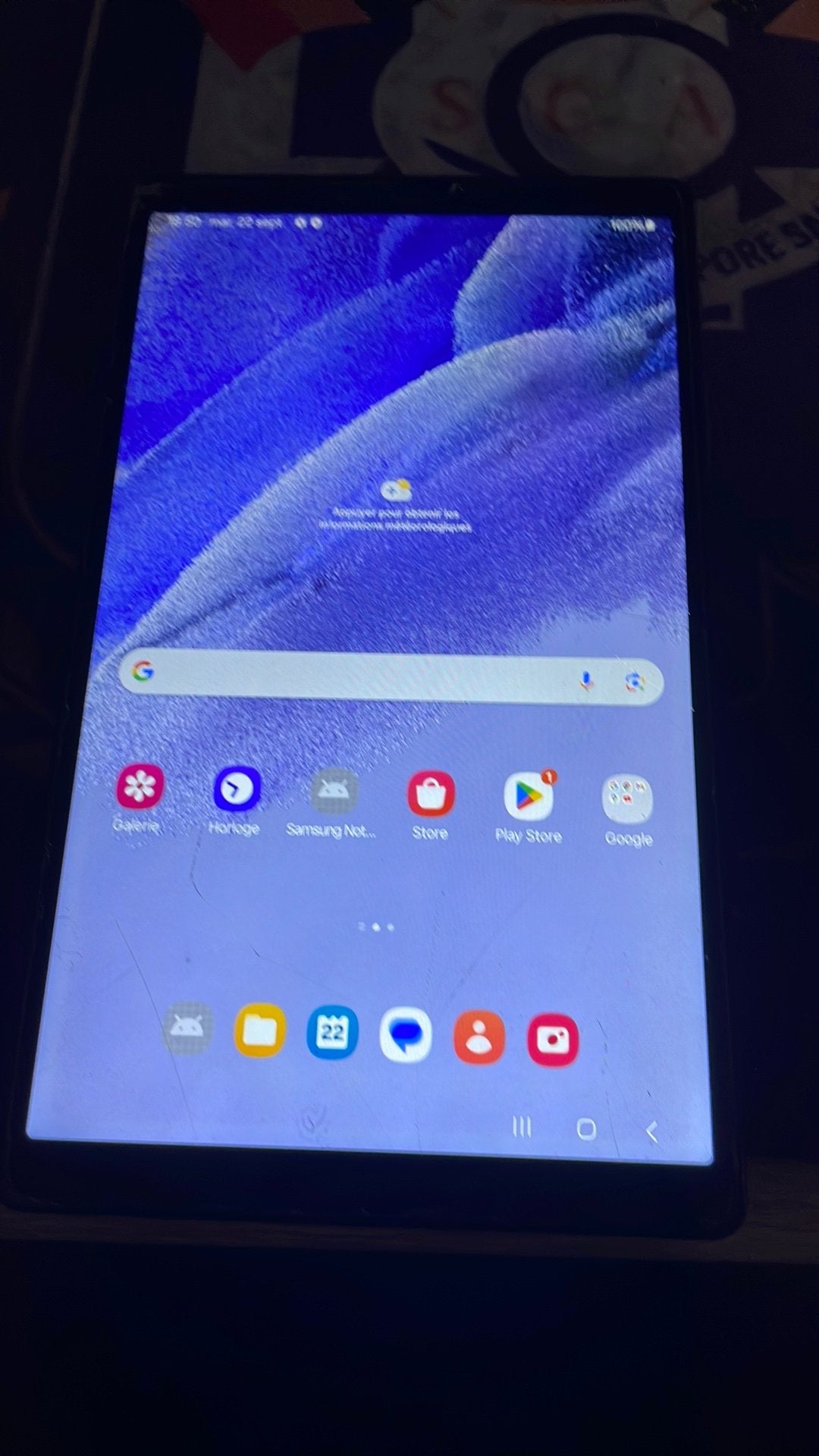 Tablette galaxy tab a7 lite, Informatique & Logiciels, Enlèvement ou Envoi, Comme neuf