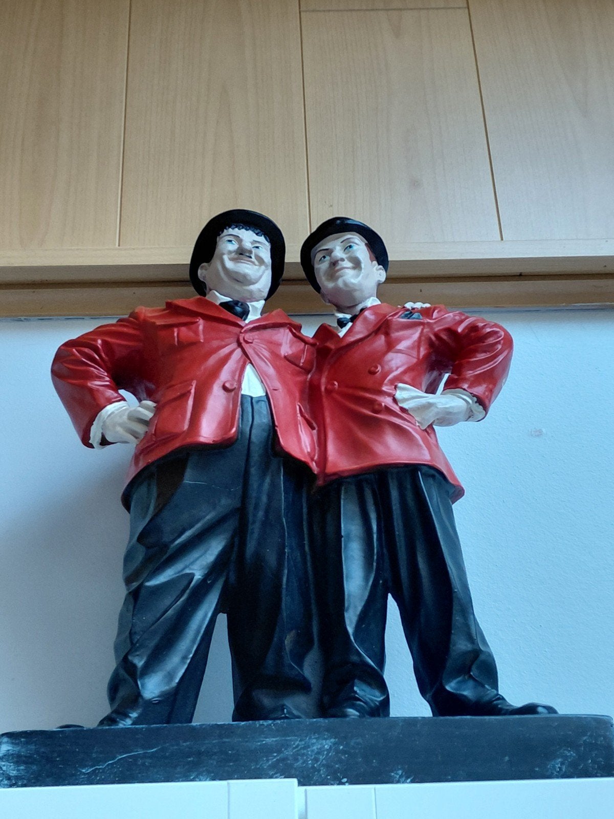 Beeldje Dikke & Dunne, Enlèvement