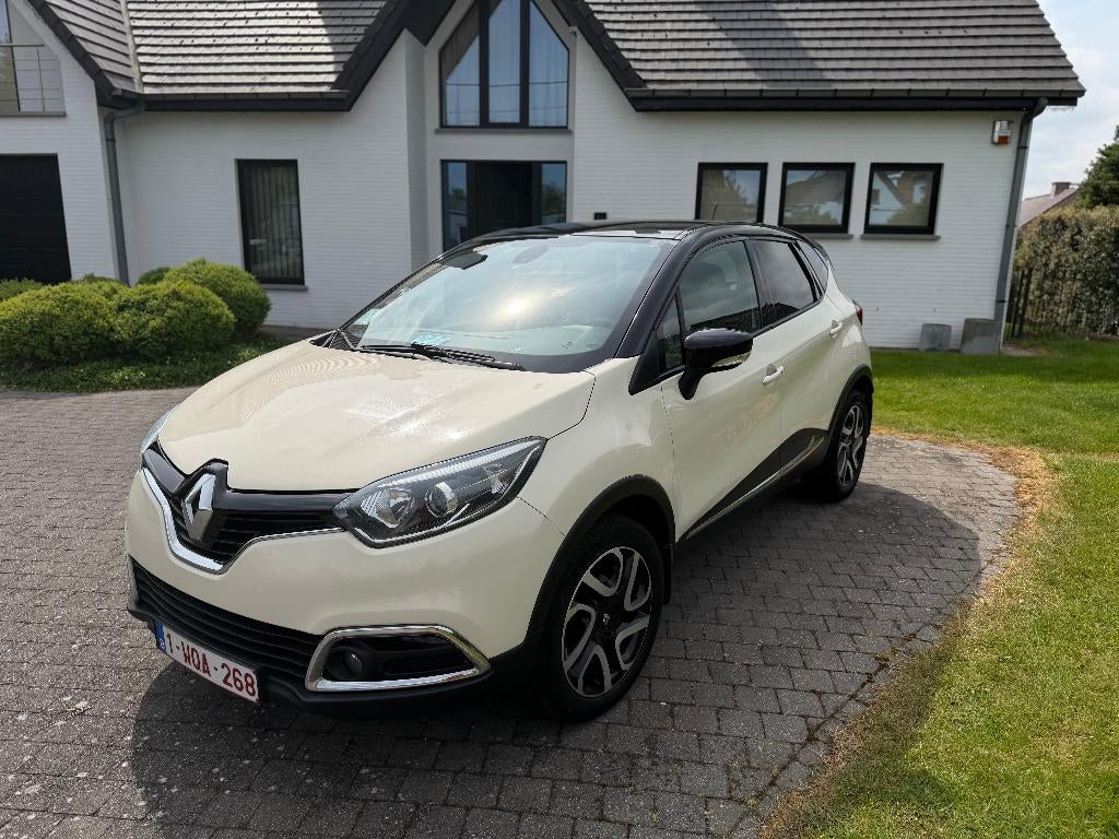 Renault Captur, Auto's, Zwart, Beige, Particulier, Multifunctioneel stuurwiel