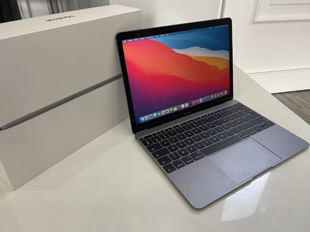 Retina Macbook 12 - Space Grey, Informatique & Logiciels, 8 GB, Comme neuf, Azerty, Enlèvement