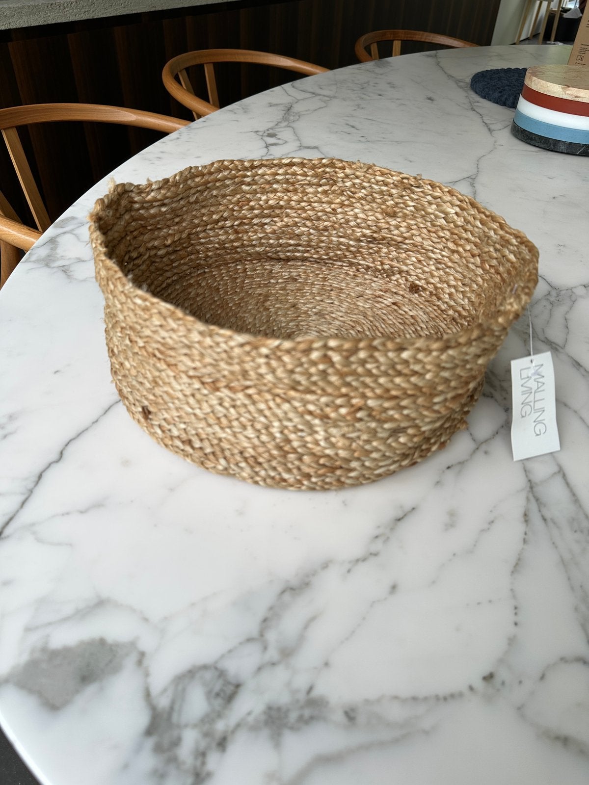 Mand Malling Living, Ophalen, Nieuw, Rond, Mand