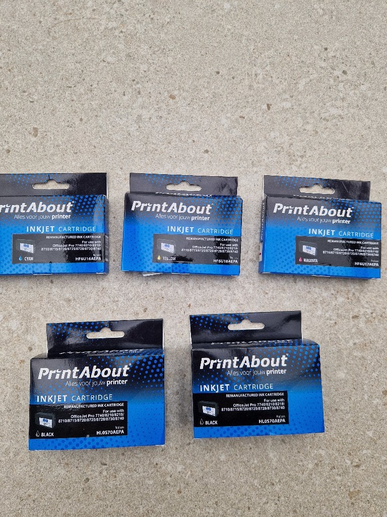 Inktcartridges 953XL, Ophalen, Nieuw, Cartridge, PrintAbout