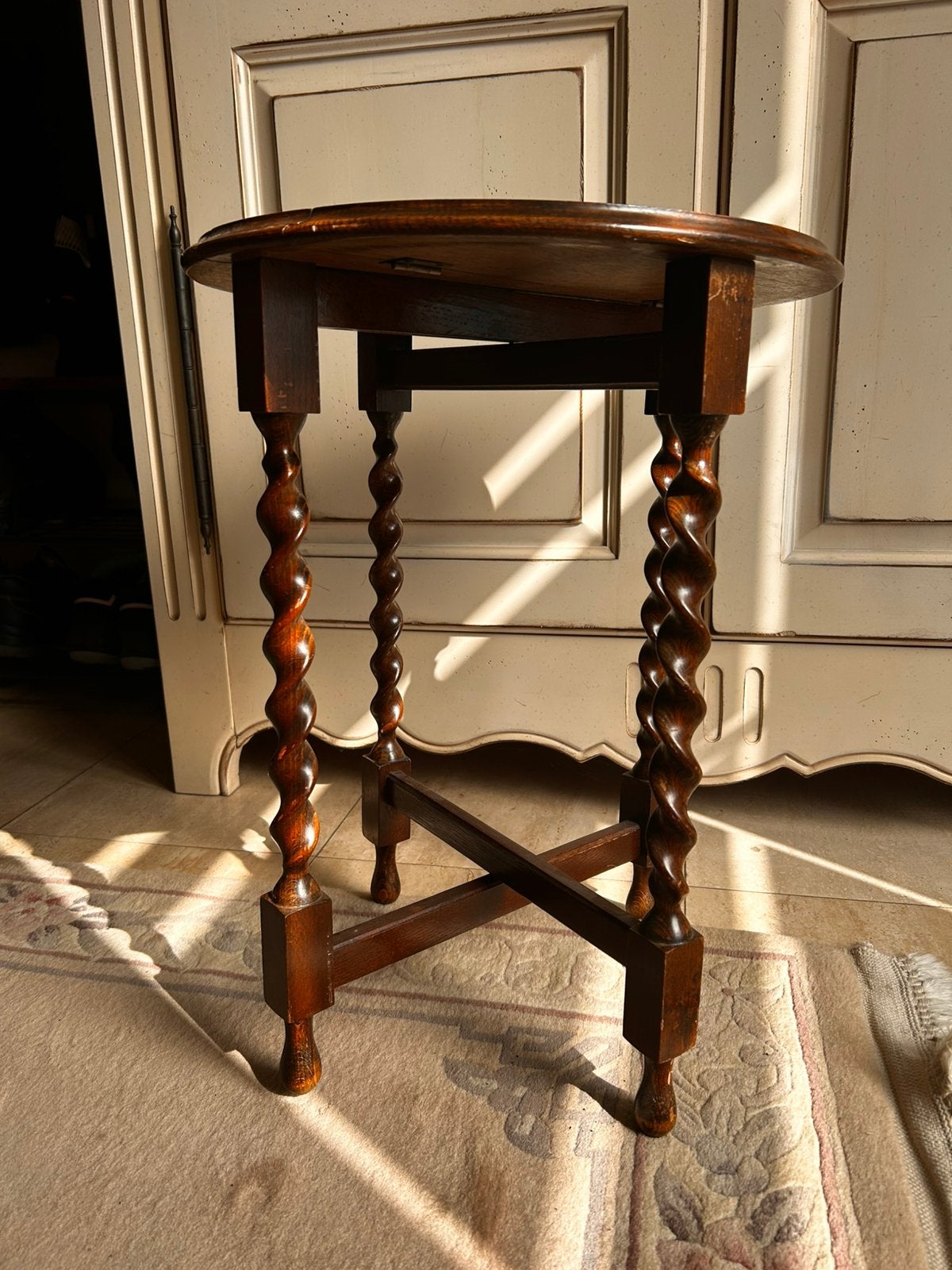 Table d'appoint pliable, Antiquités & Art, Enlèvement ou Envoi
