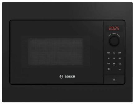 Four à micro-ondes encastrable Bosch BFL 523MB 4 sans grill, Neuf, Gril, Encastré, Moins de 45 cm