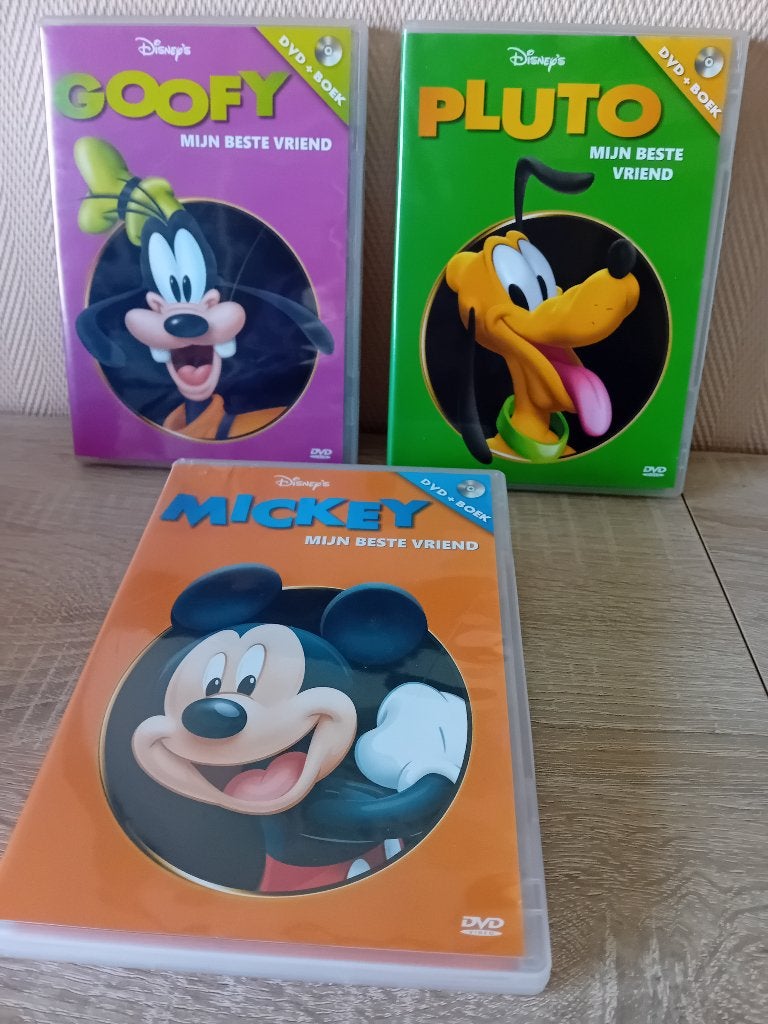 6 Disney Tekenfilms, Enlèvement ou Envoi, Tous les âges, Américain, Néerlandais