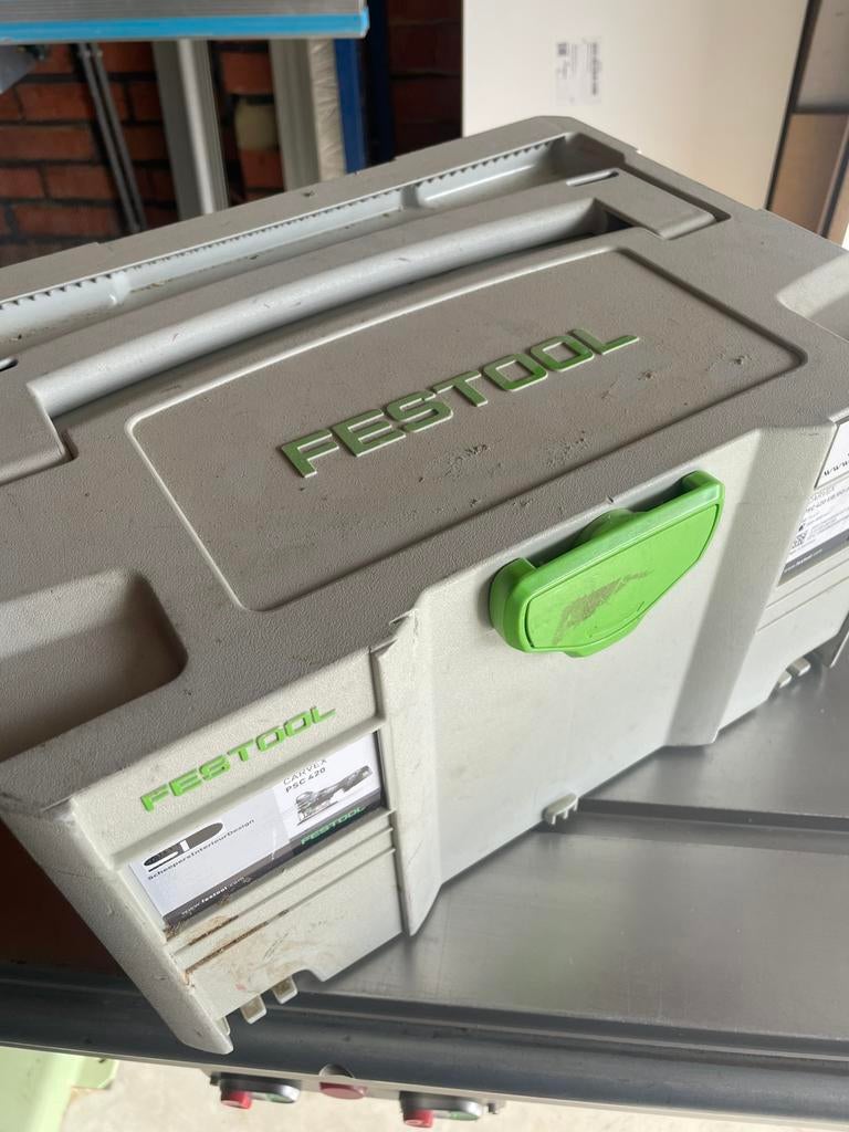 Decoupeerzaag festool PSC 420 EB, Doe-het-zelf en Bouw, Ophalen, Gebruikt, Decoupeerzaag, 30 tot 70 mm