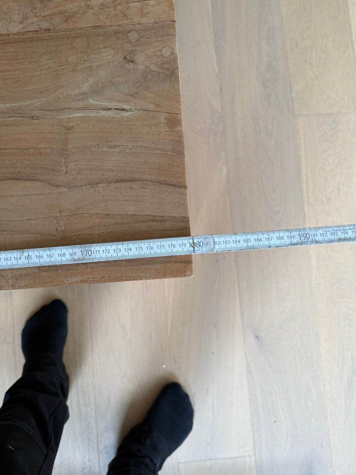 Tv meubel teak 1800, Ophalen, Gebruikt, 150 tot 200 cm, Teakhout