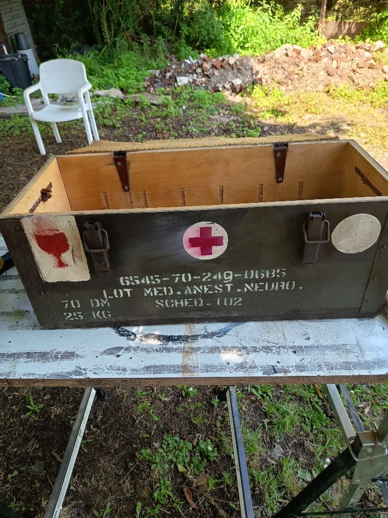 coffre militaire, Divers, Divers Autre, Enlèvement, Utilisé