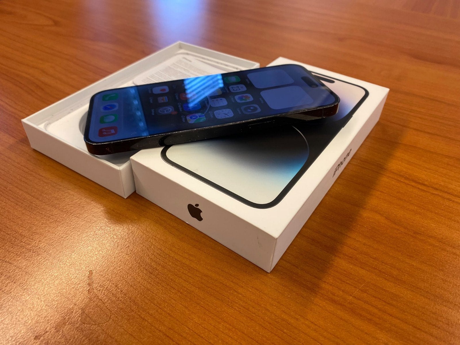 iPhone 14 Pro Max 256GB - Zo goed als nieuw., 80 %, 128 GB, Zwart, Ophalen of Verzenden