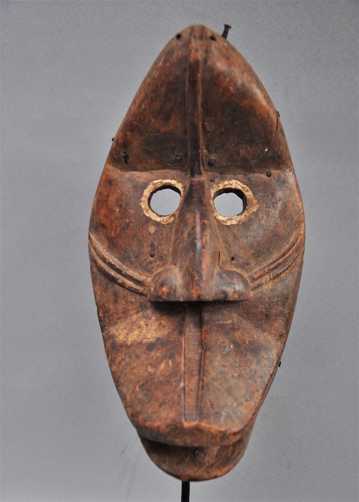 Ouder zoömorf masker van de DAN, Liberia, 1960-70, Ophalen of Verzenden