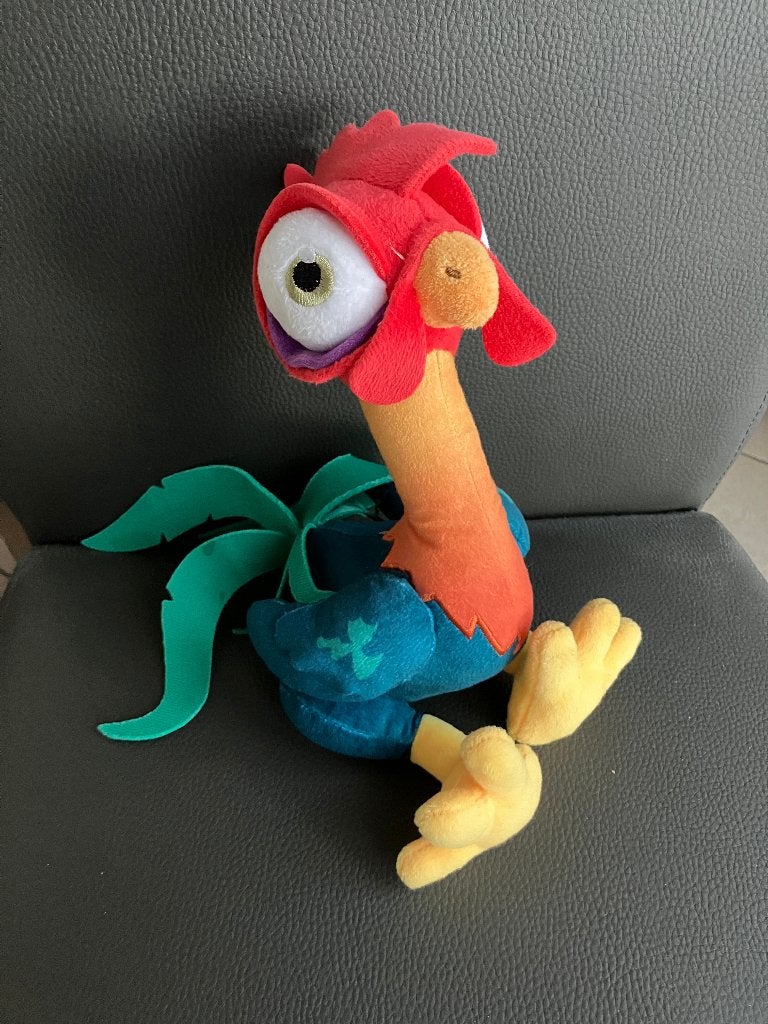 Disney knuffel heihei ( vaiana ), Verzamelen, Ophalen of Verzenden, Overige figuren, Zo goed als nieuw, Knuffel
