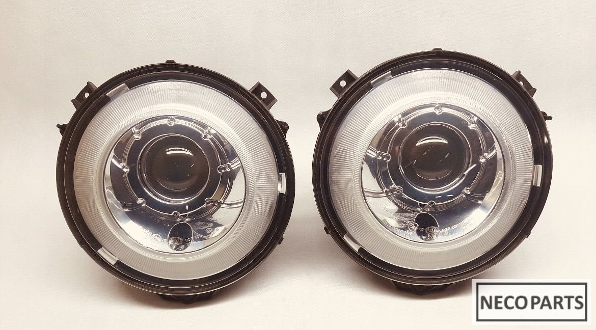 G KLASSE W463 XENON KOPLAMPEN KOPLAMP ALLES LEVERBAAR !!!, Utilisé, -, -, Enlèvement ou Envoi
