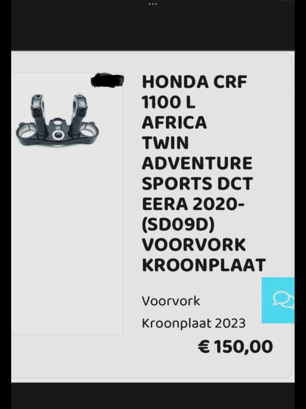Africa Twin, Motoren, Ophalen of Verzenden, Nieuw