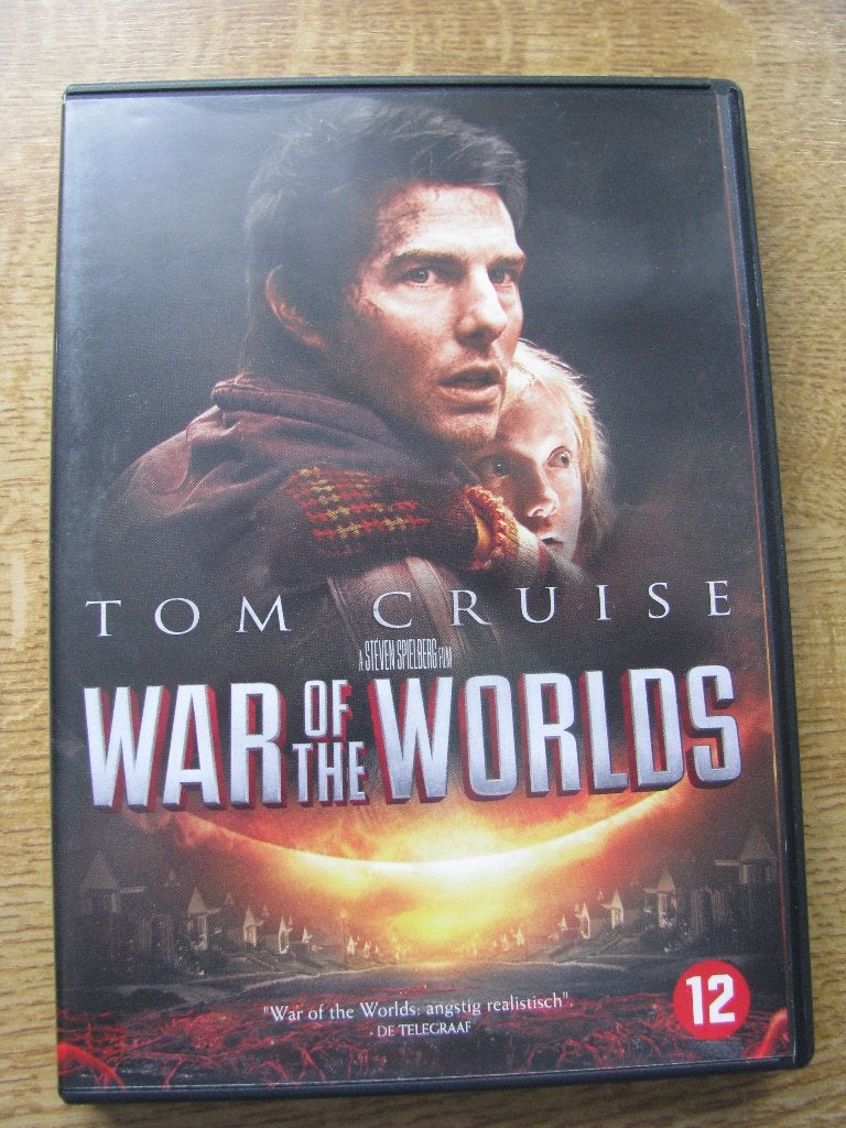 War of the worlds met Tom Cruise & Dakota Fanning, CD & DVD, DVD | Science-Fiction & Fantasy, Enlèvement ou Envoi, Anglais, Science-Fiction